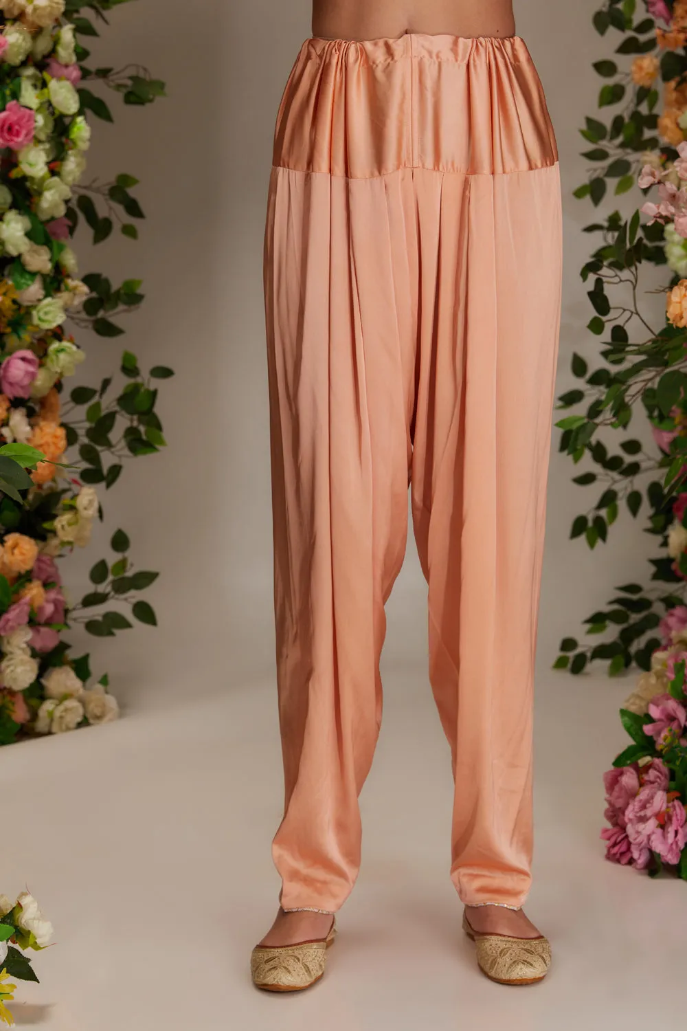 Peach Kurta Set