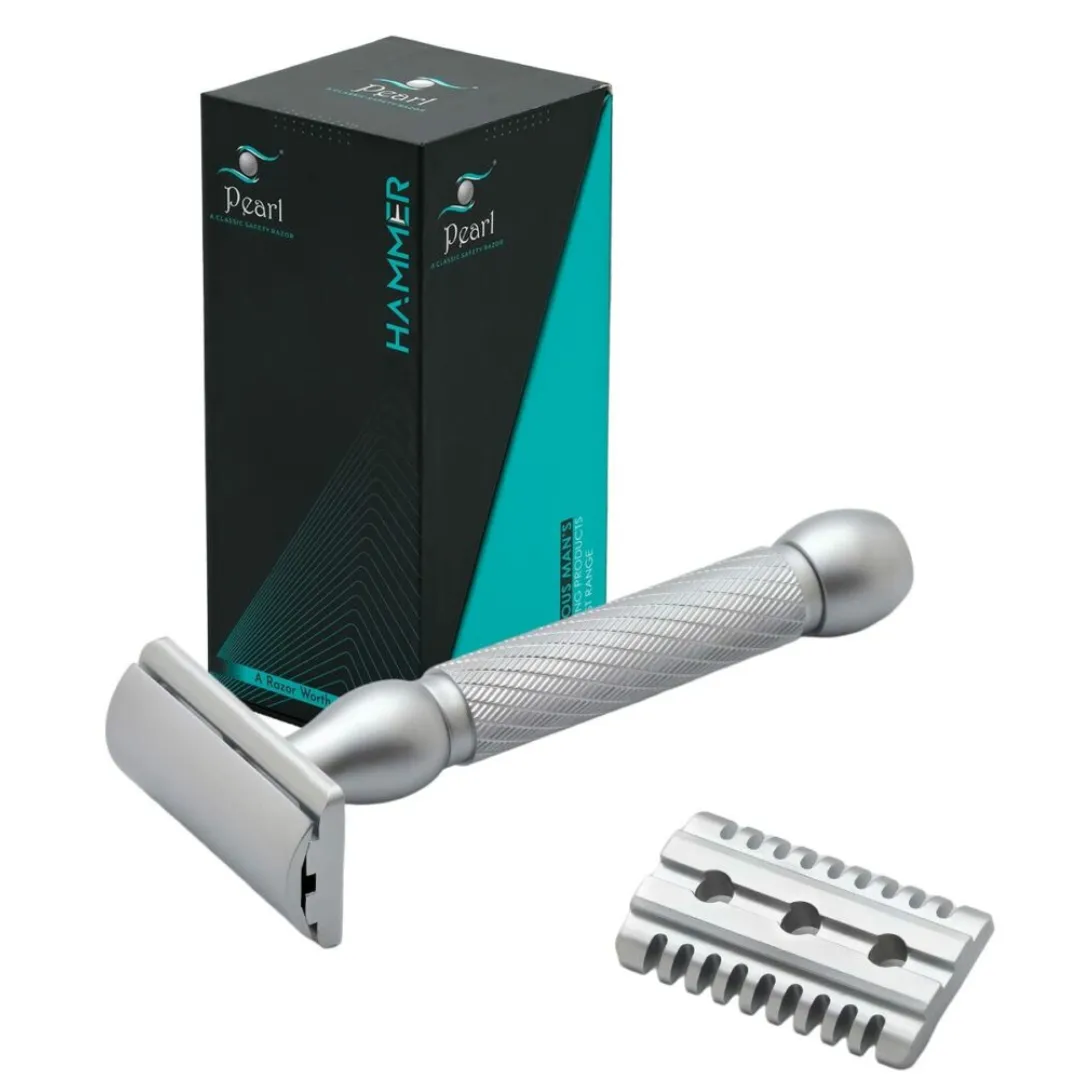 PEARL HAMMER MAQUINA DE AFEITAR DOBLE HOJA CLASICA