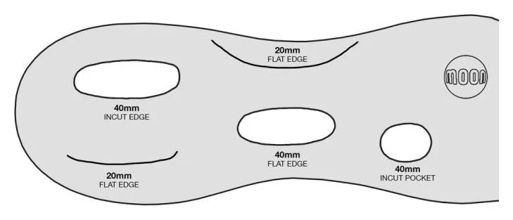 Phat Boy Fingerboard - Jet Black, hangboard