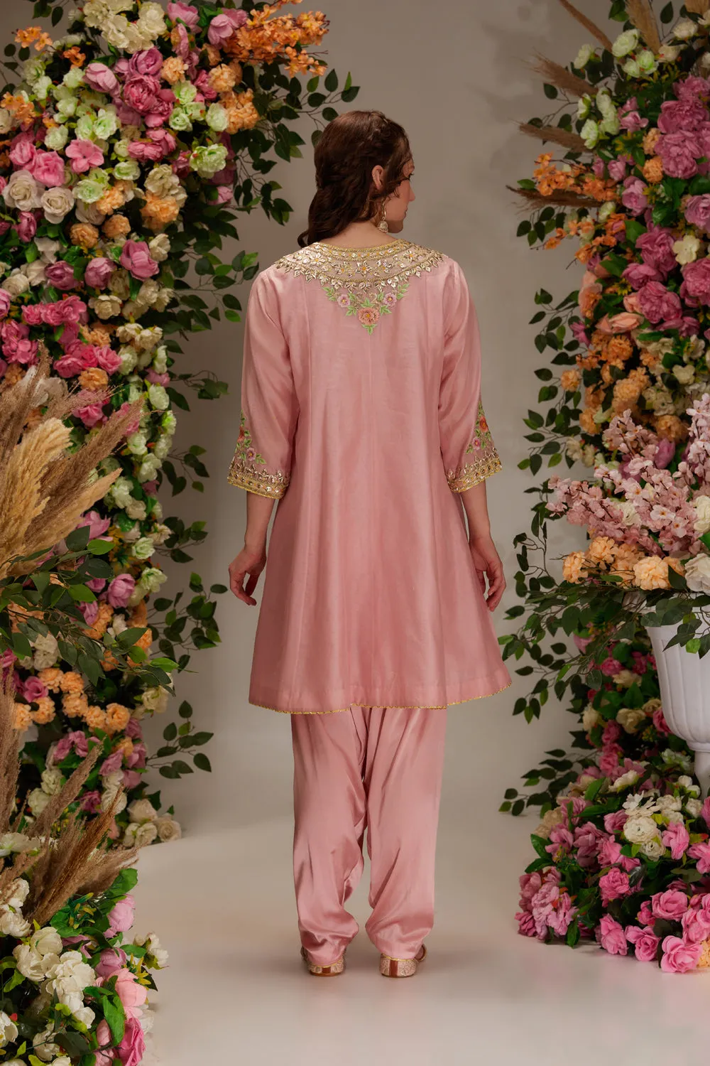 Pink Kurta Set