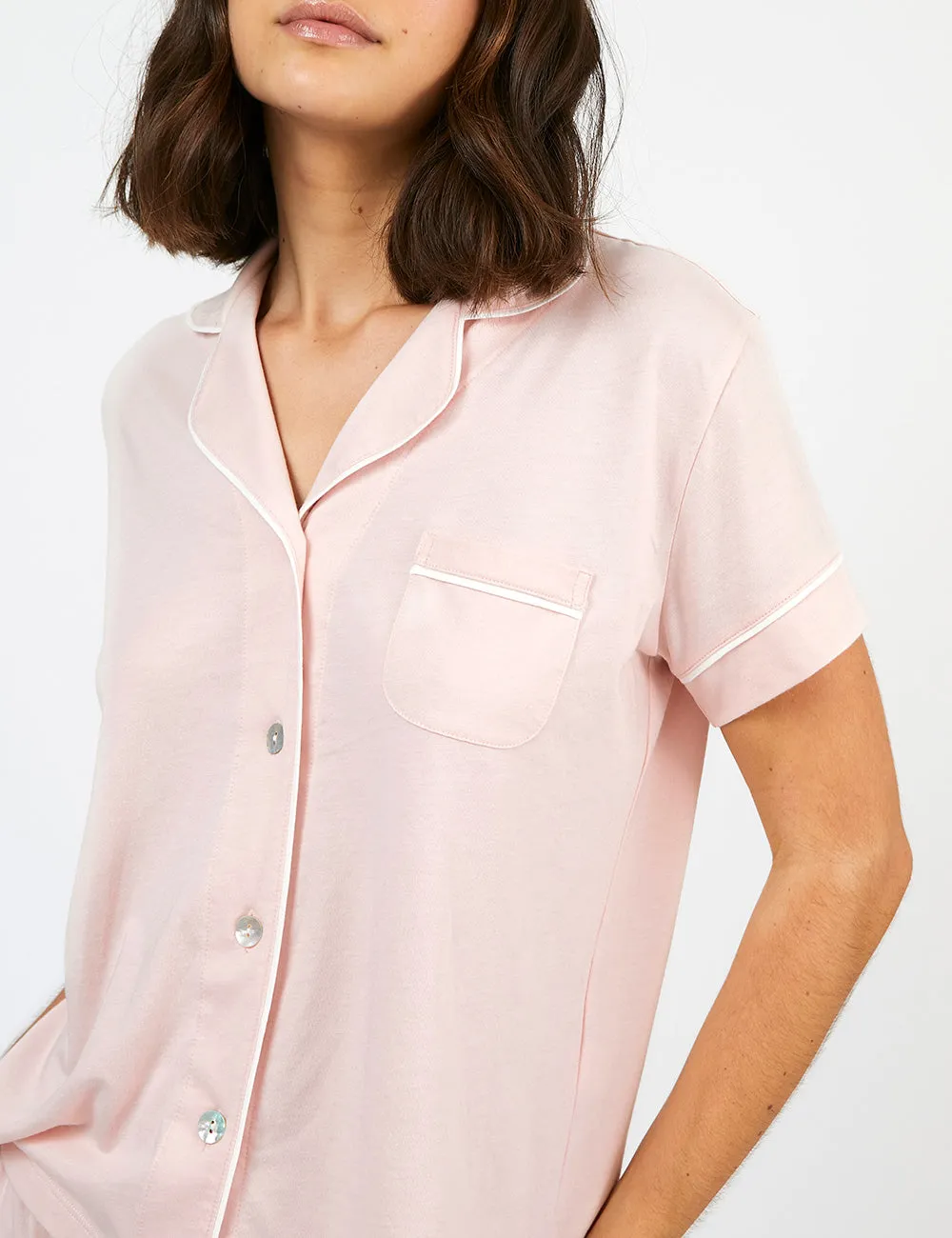 PJ Boyfriend Corto Light Rosebloom