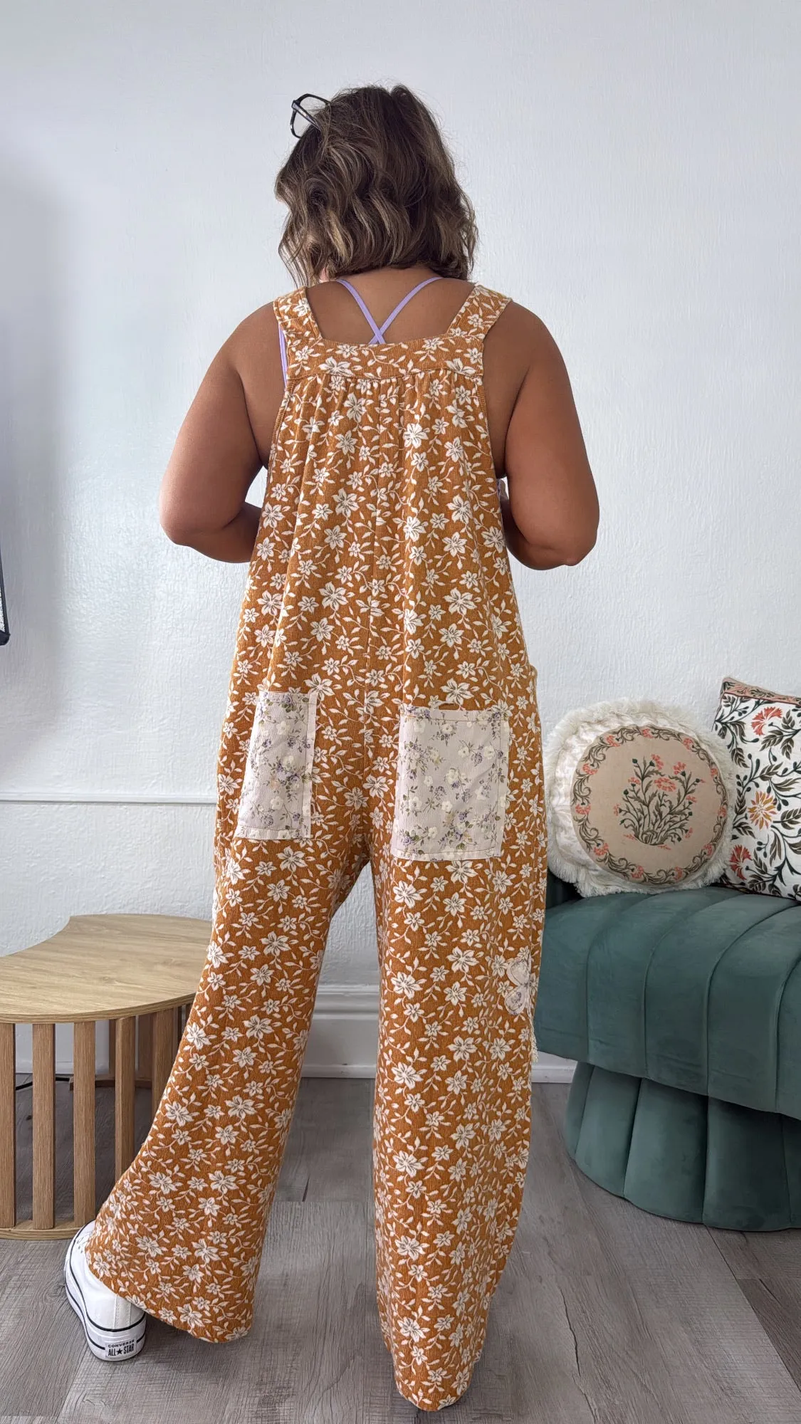 POL: Honeyflower Overalls, Mustard