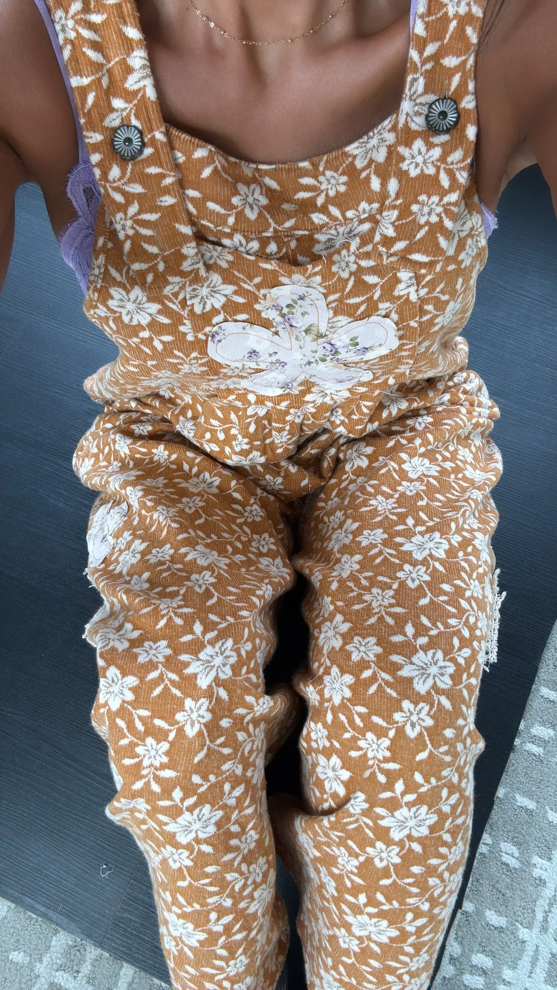 POL: Honeyflower Overalls, Mustard