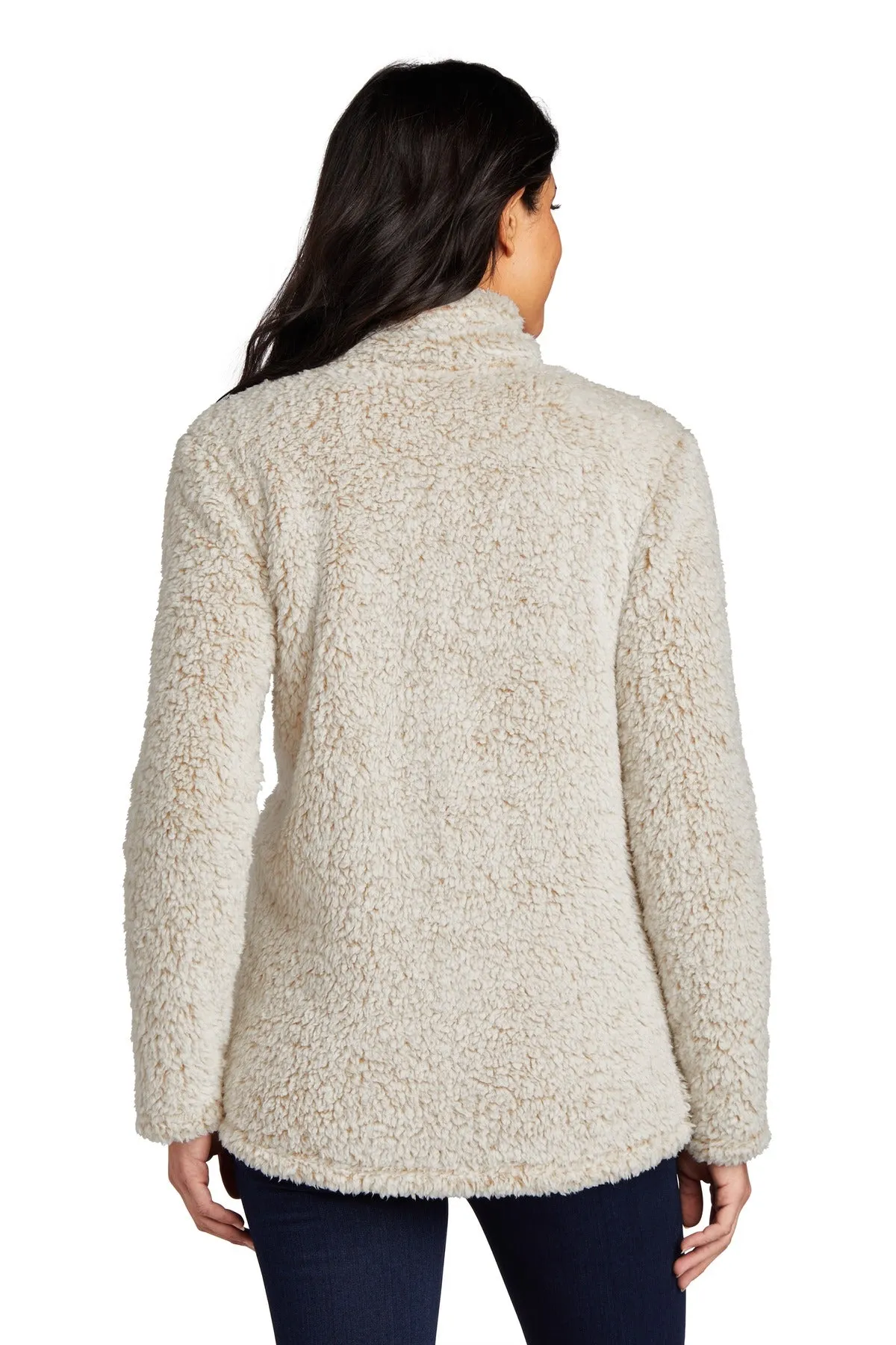 Port Authority Women's Cozy 1/4-Zip Fleece L130 Oatmeal Heather