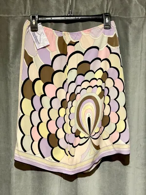 Pucci Slip Elastic Printed Skirt