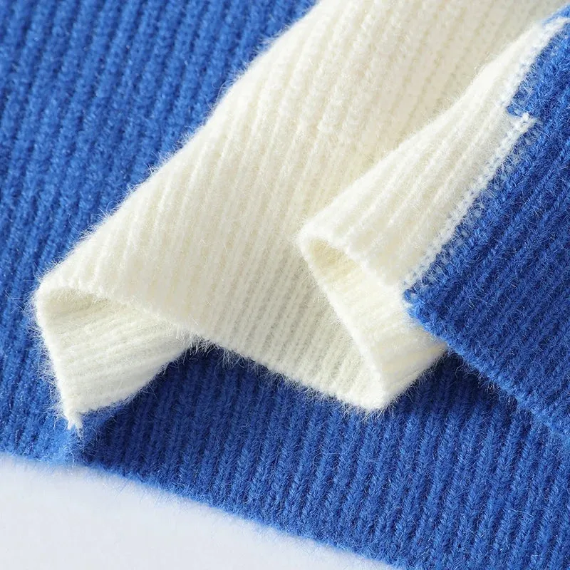 Pull Homme 2024 New Autumn Winter High End Luxury Wool Sweater Men Korean Harajuku Pullover Man Thick Warm Mens Christmas Jumper