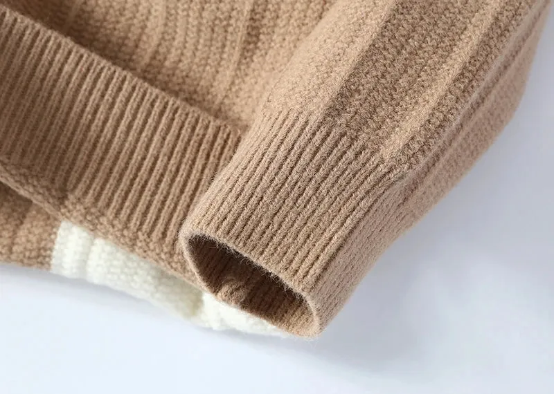 Pull Homme 2024 New Fall Winter High End Thick Warm Knit Sweater Men Korean Harajuku Mens Sweaters Casual Male Christmas Jumper
