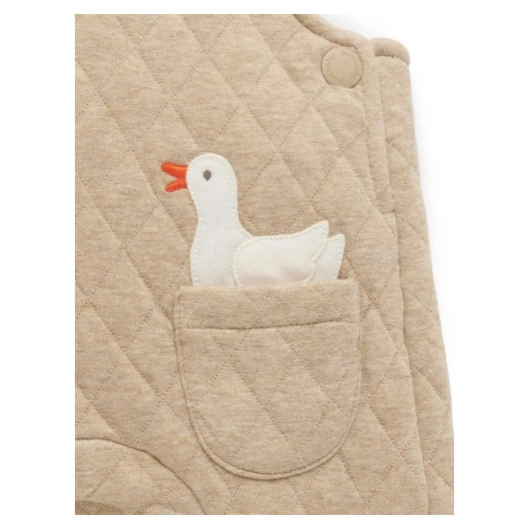 Quilted Overall - Duck