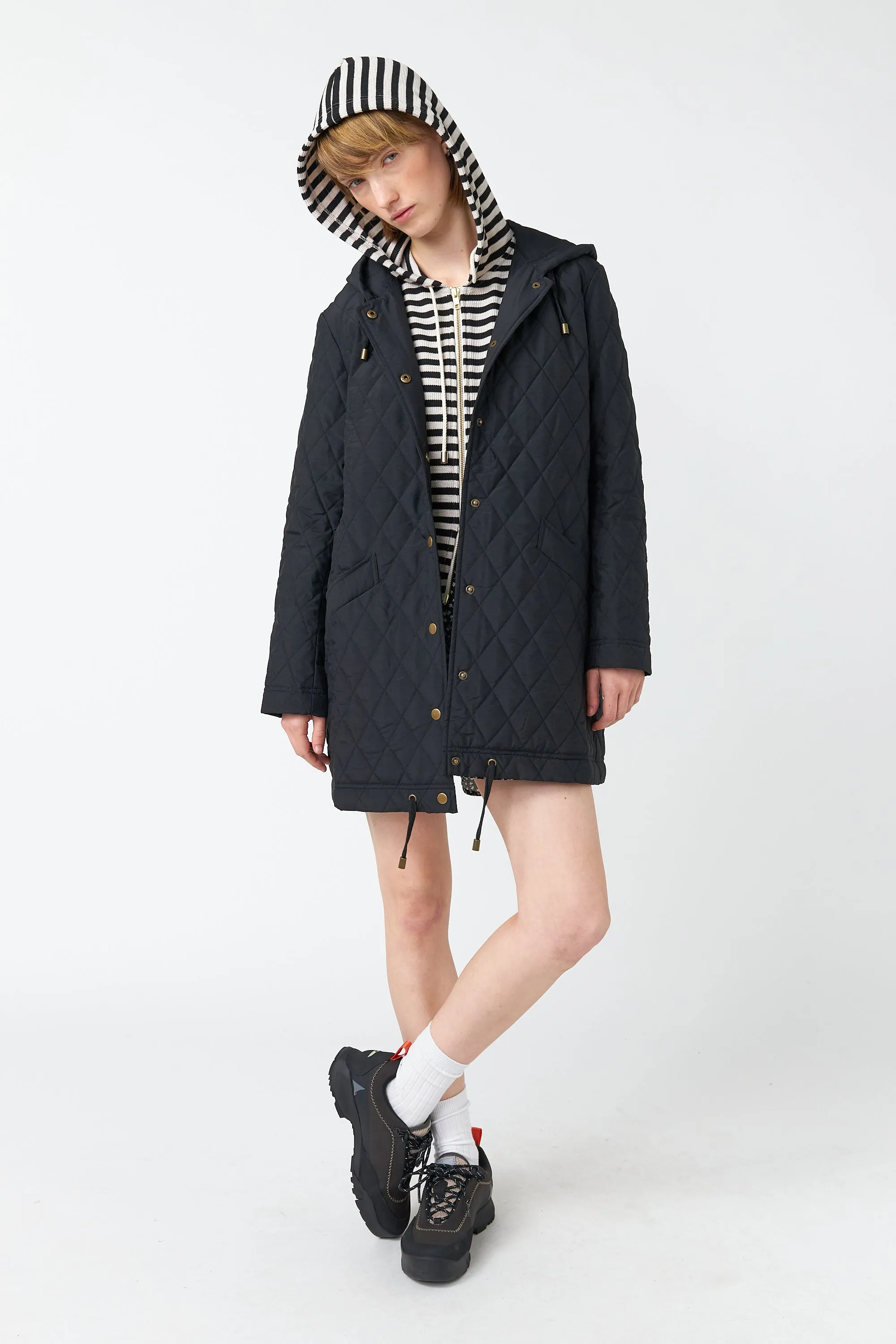 Quilted parka