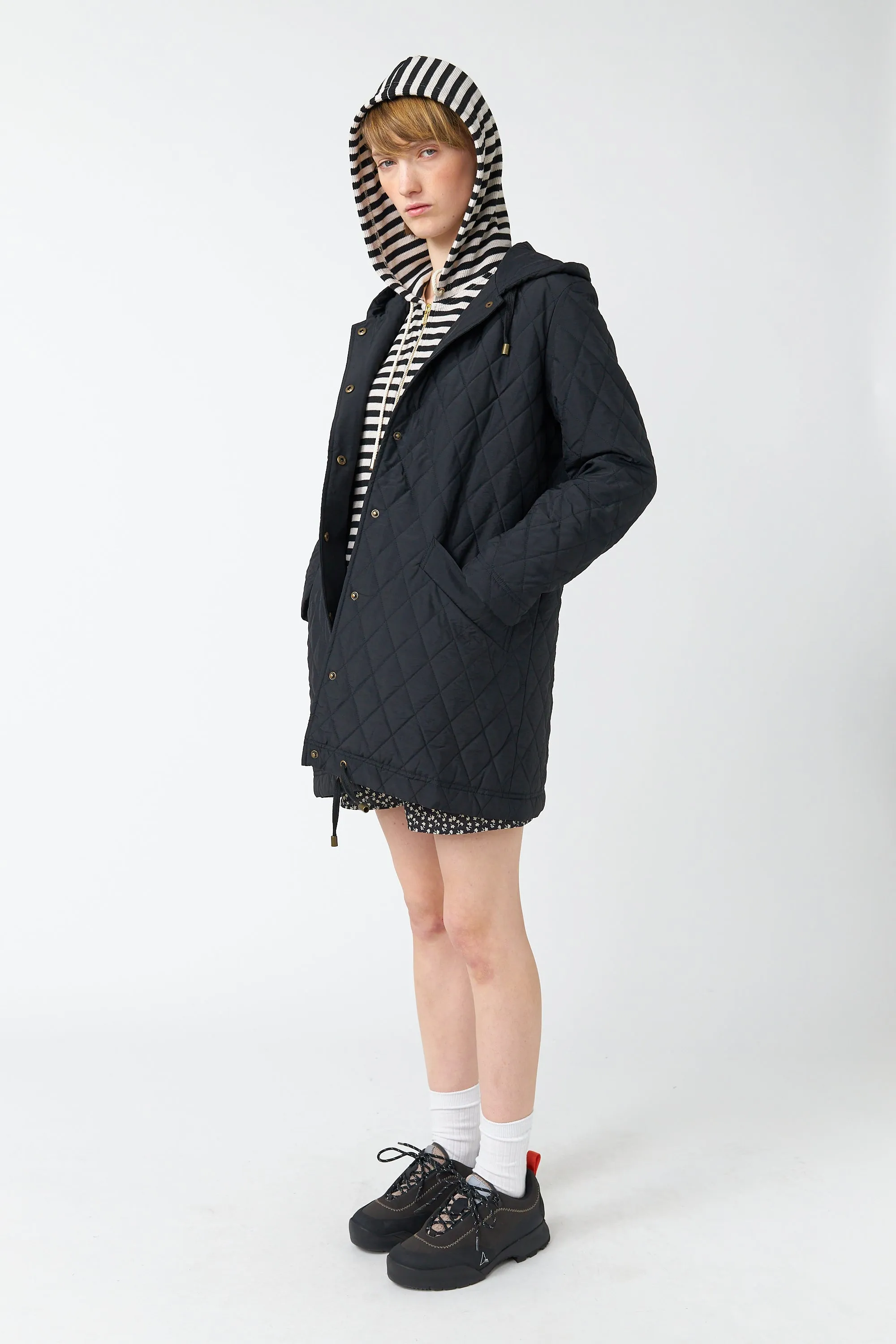 Quilted parka