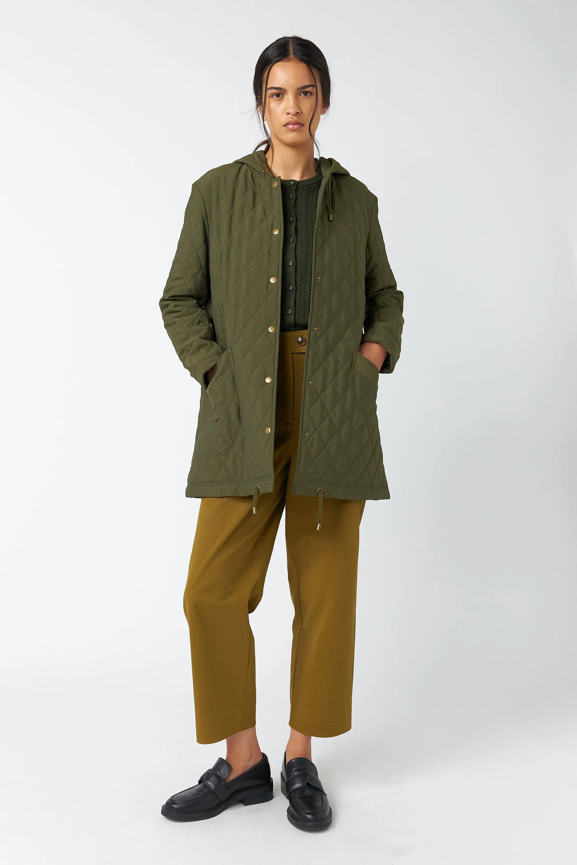 Quilted parka