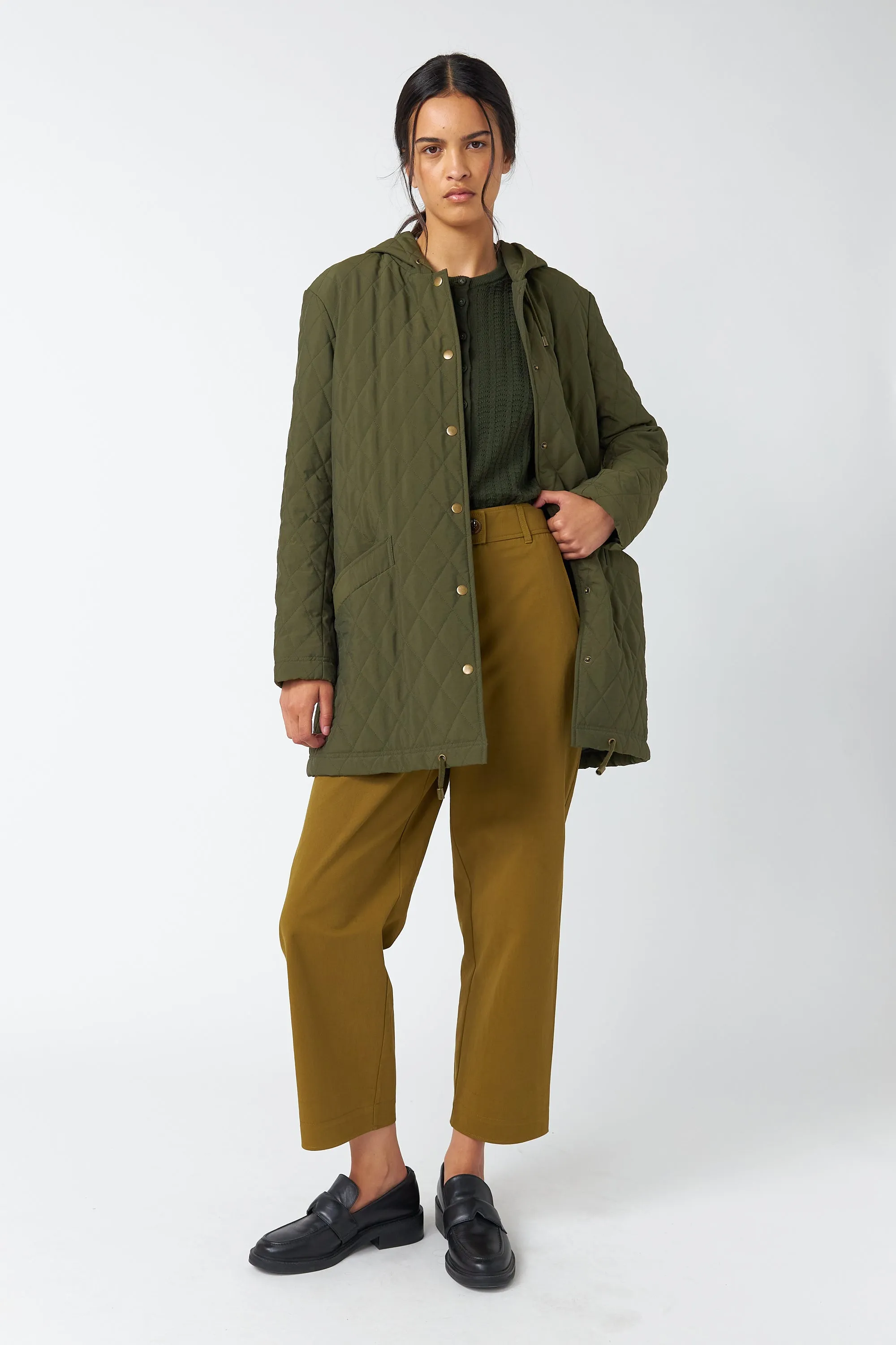 Quilted parka