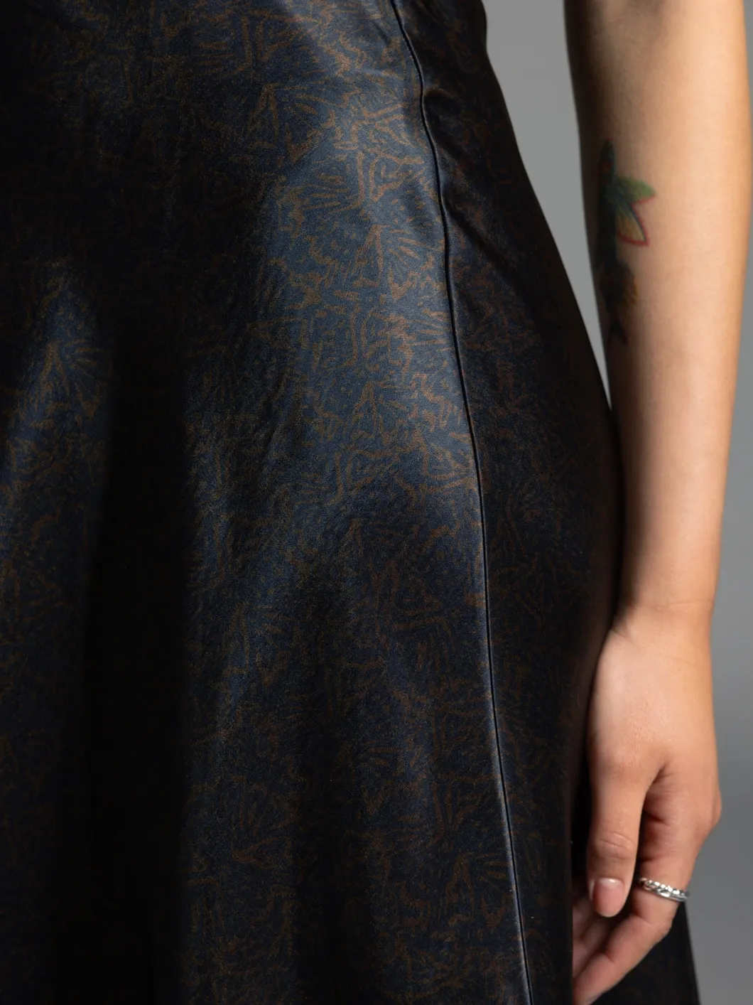 Quinn Bias Midi Skirt
