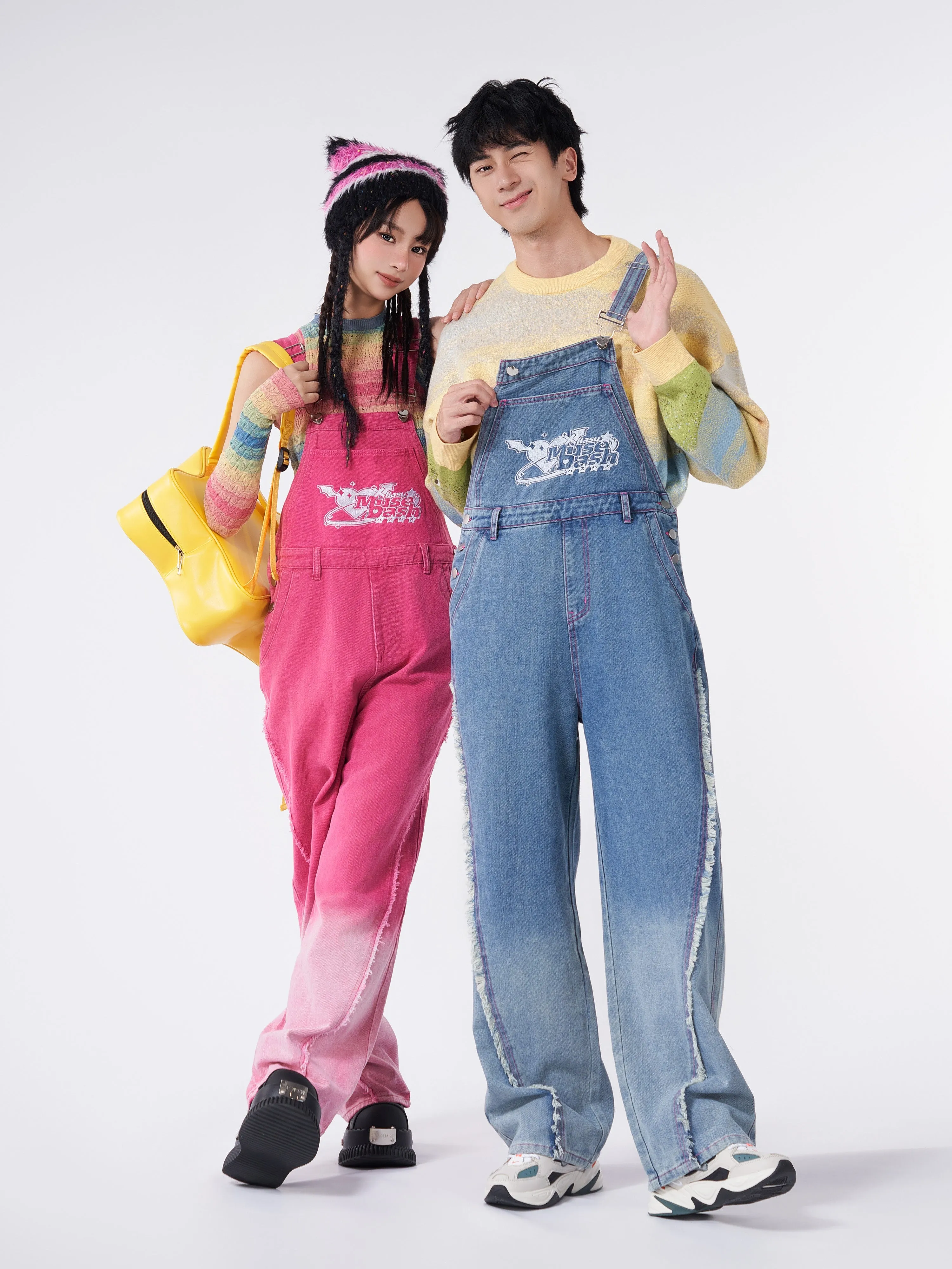 "Muse Dash" Winter Truancy Plan Bib & brace overalls
