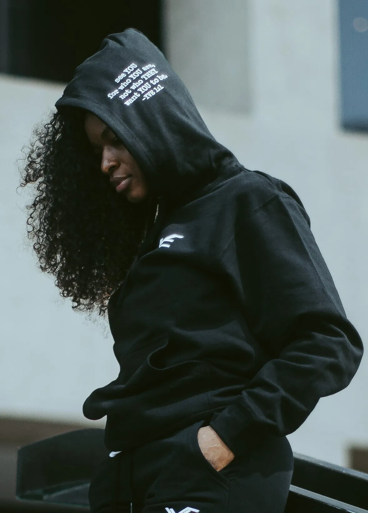 "See You" Unisex Hoodie "Black"