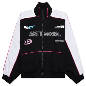 Racing Track Jacket - Black
