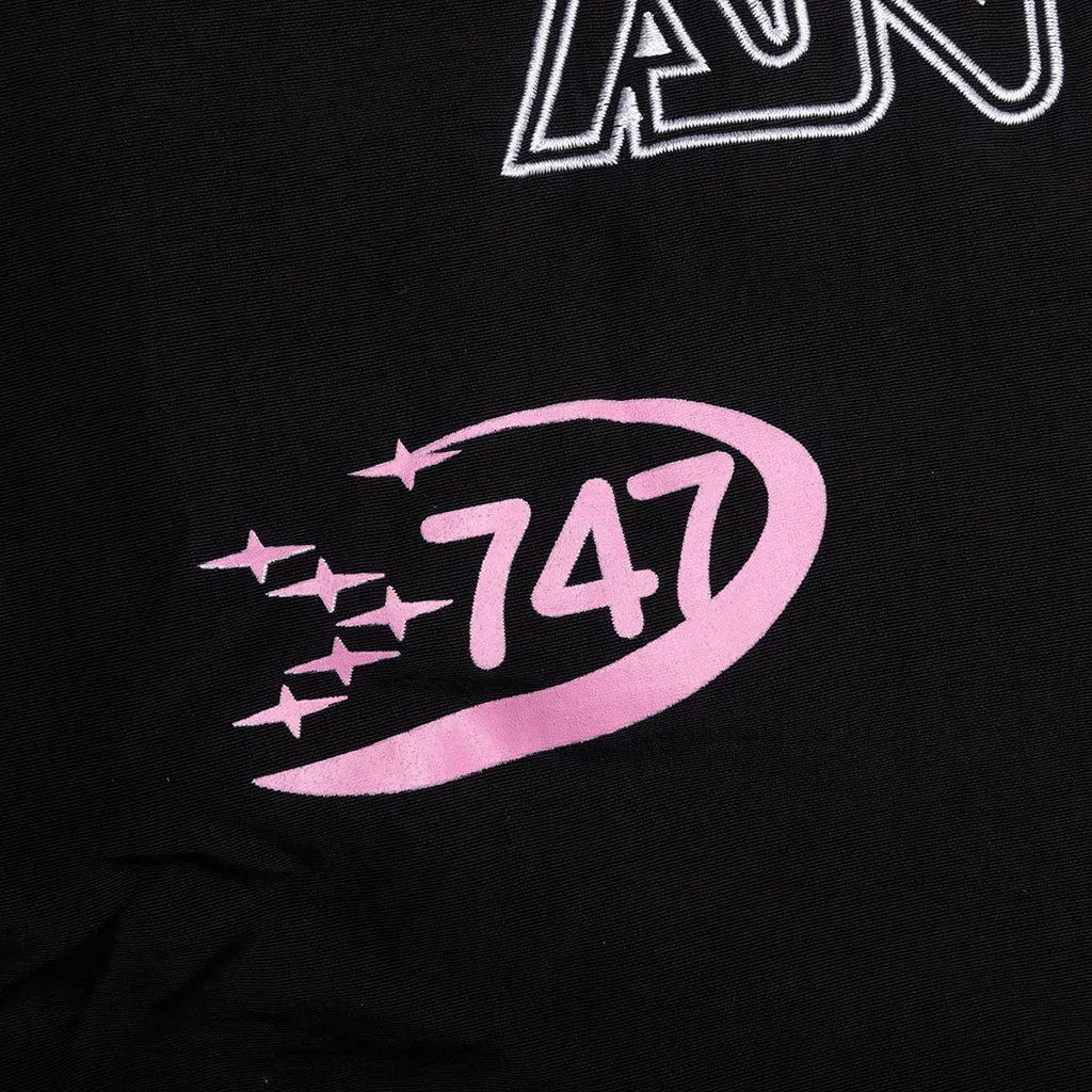 Racing Track Jacket - Black
