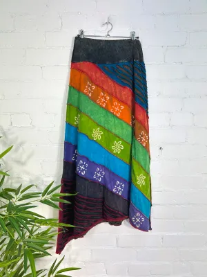 Rainbow Midi Skirt