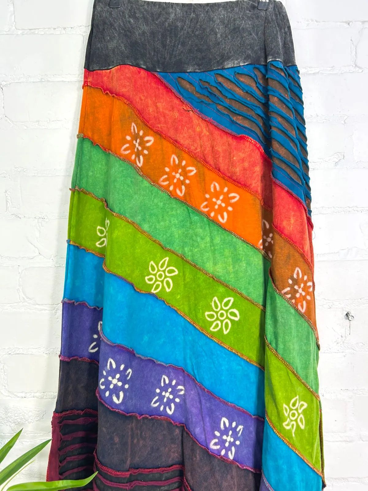 Rainbow Midi Skirt