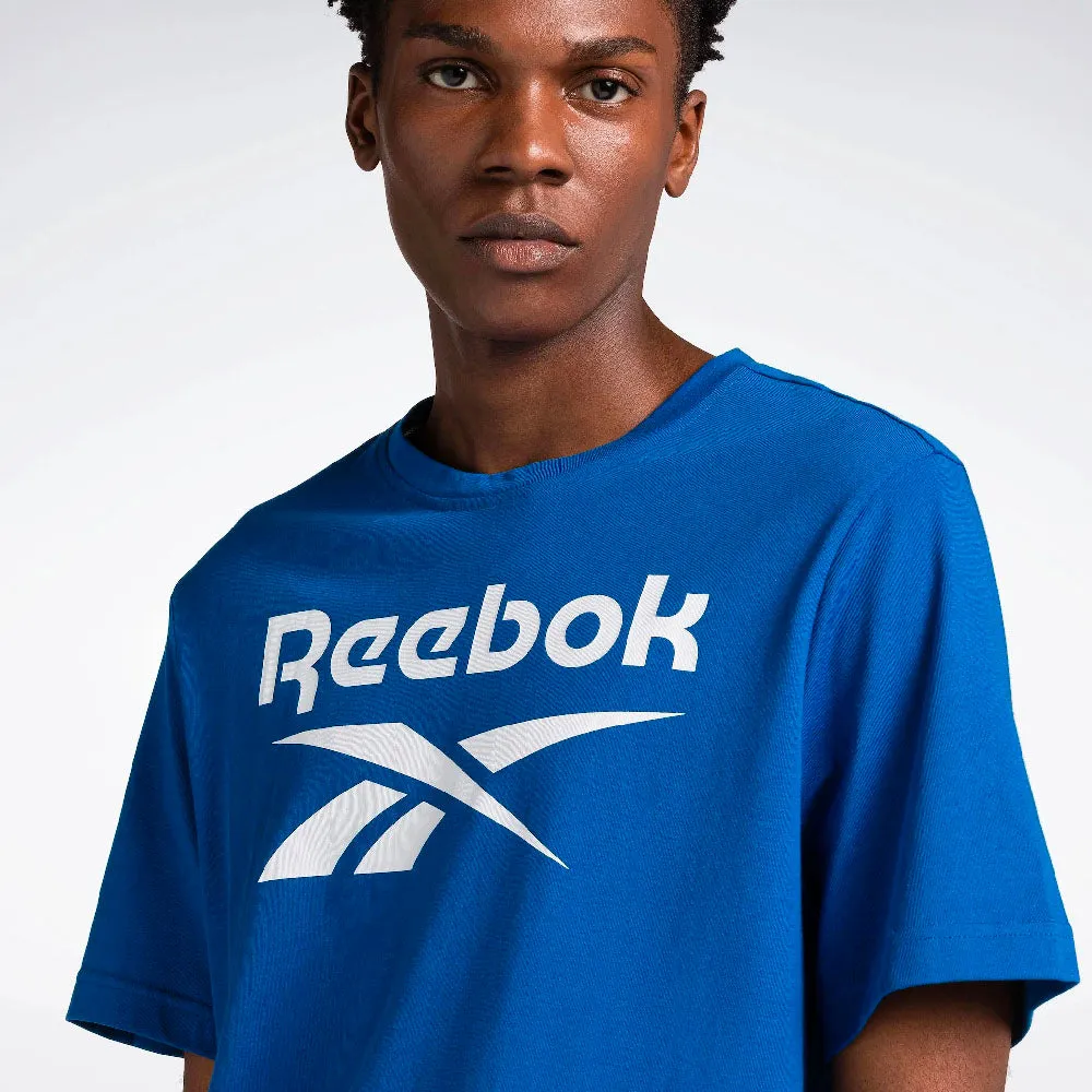 Reebok Mens ID Stacked Logo Tee