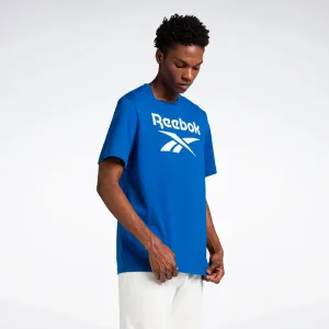 Reebok Mens ID Stacked Logo Tee