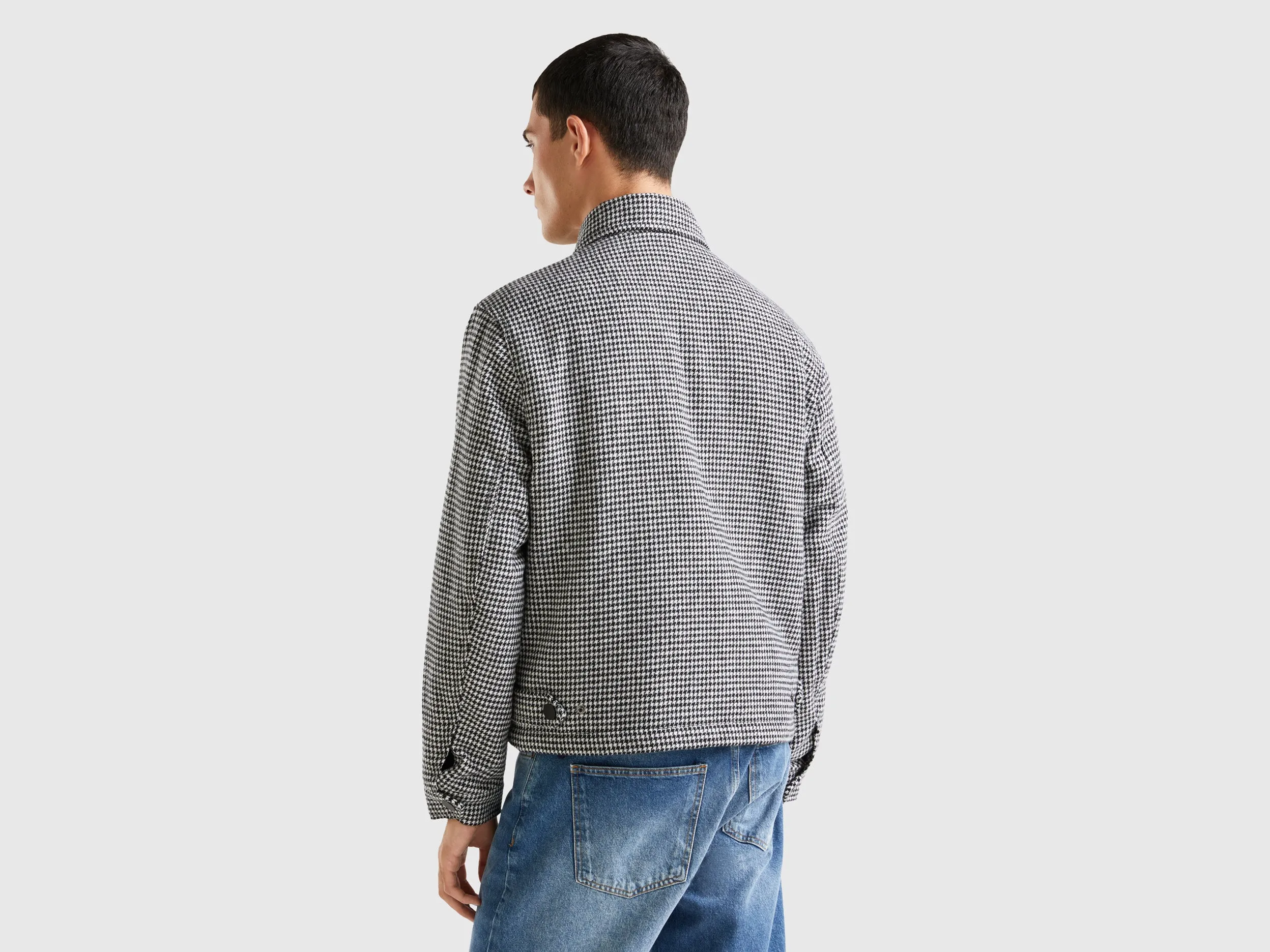 Relaxed Fit Button Down Printed Shacket