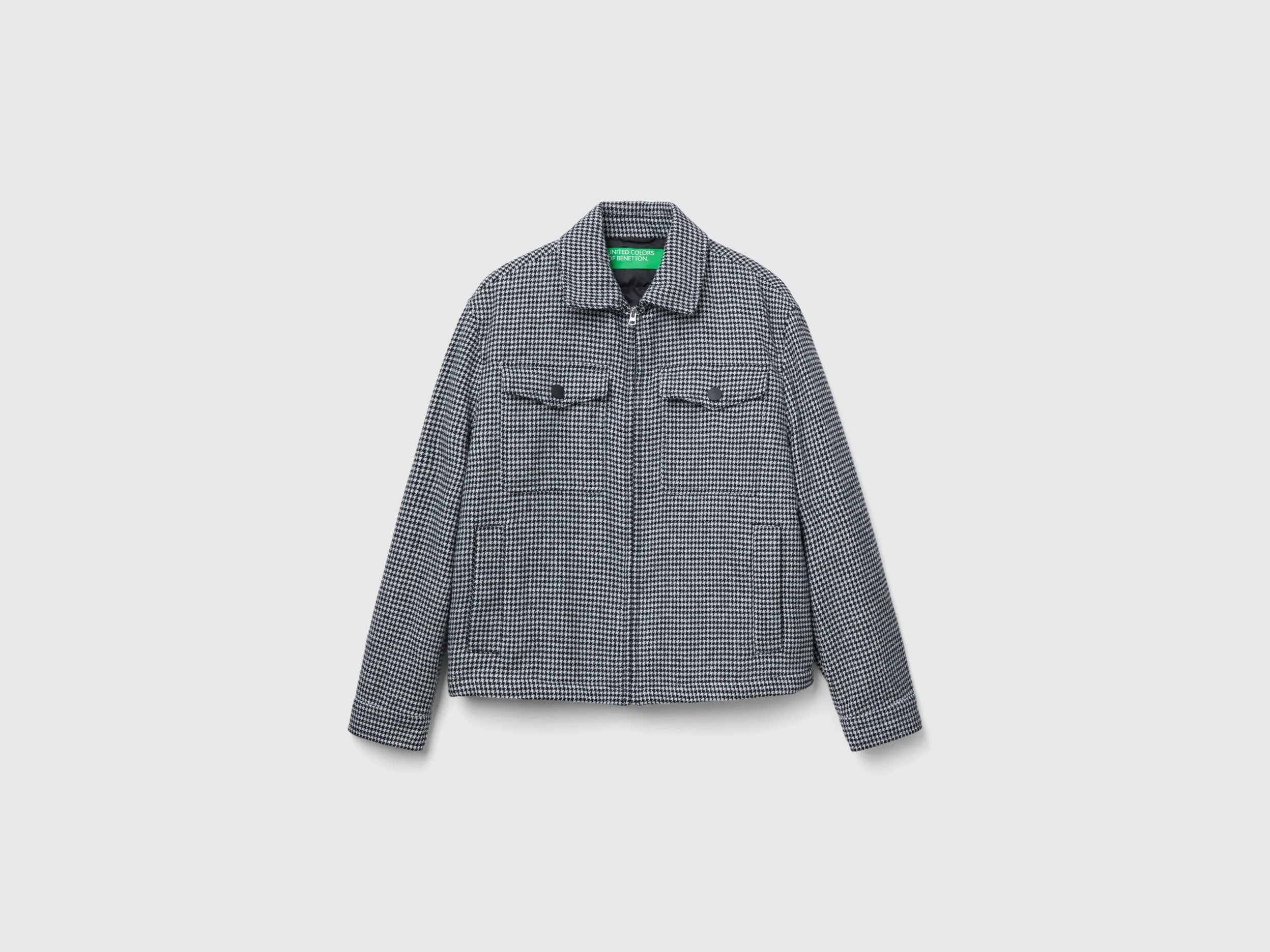 Relaxed Fit Button Down Printed Shacket