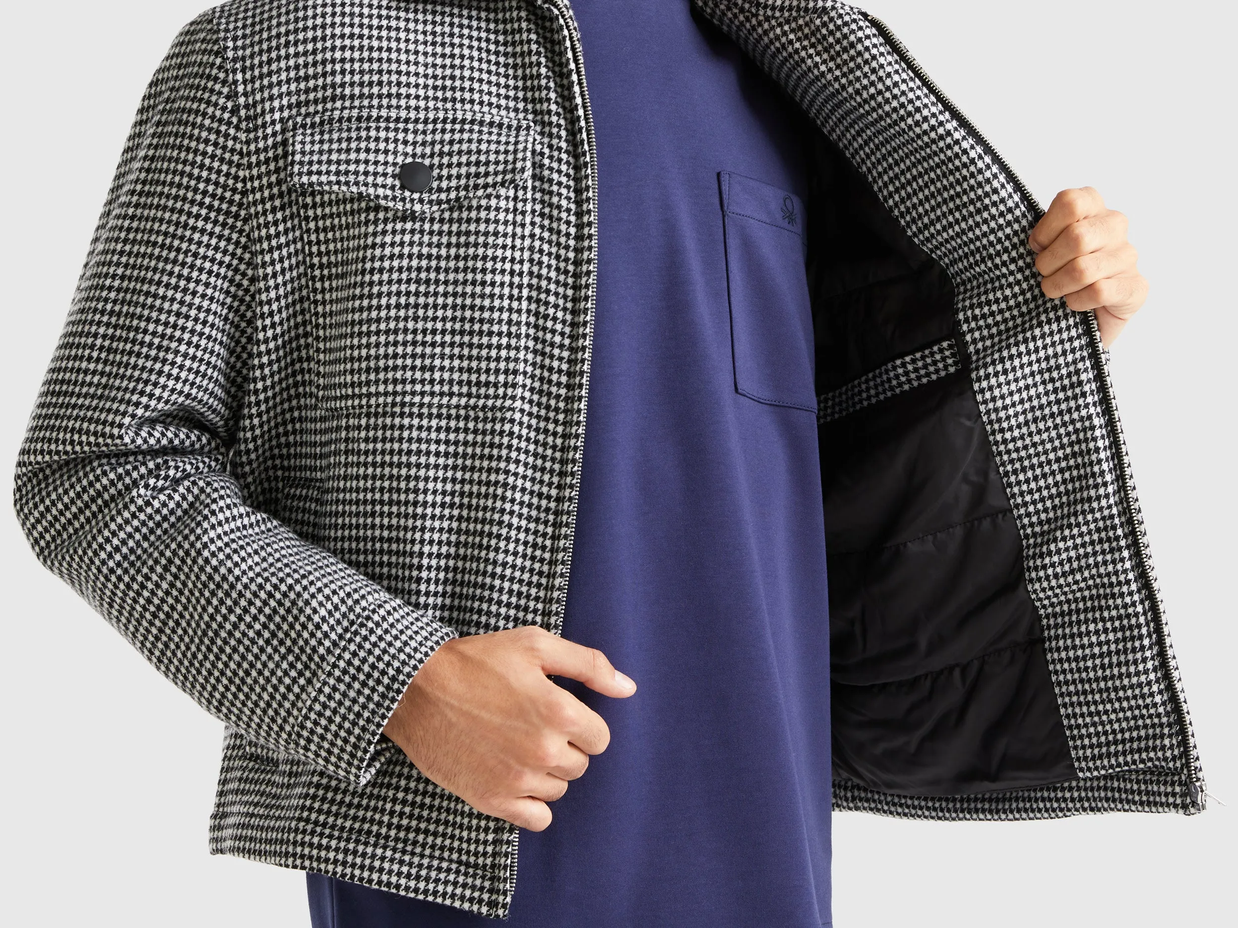 Relaxed Fit Button Down Printed Shacket