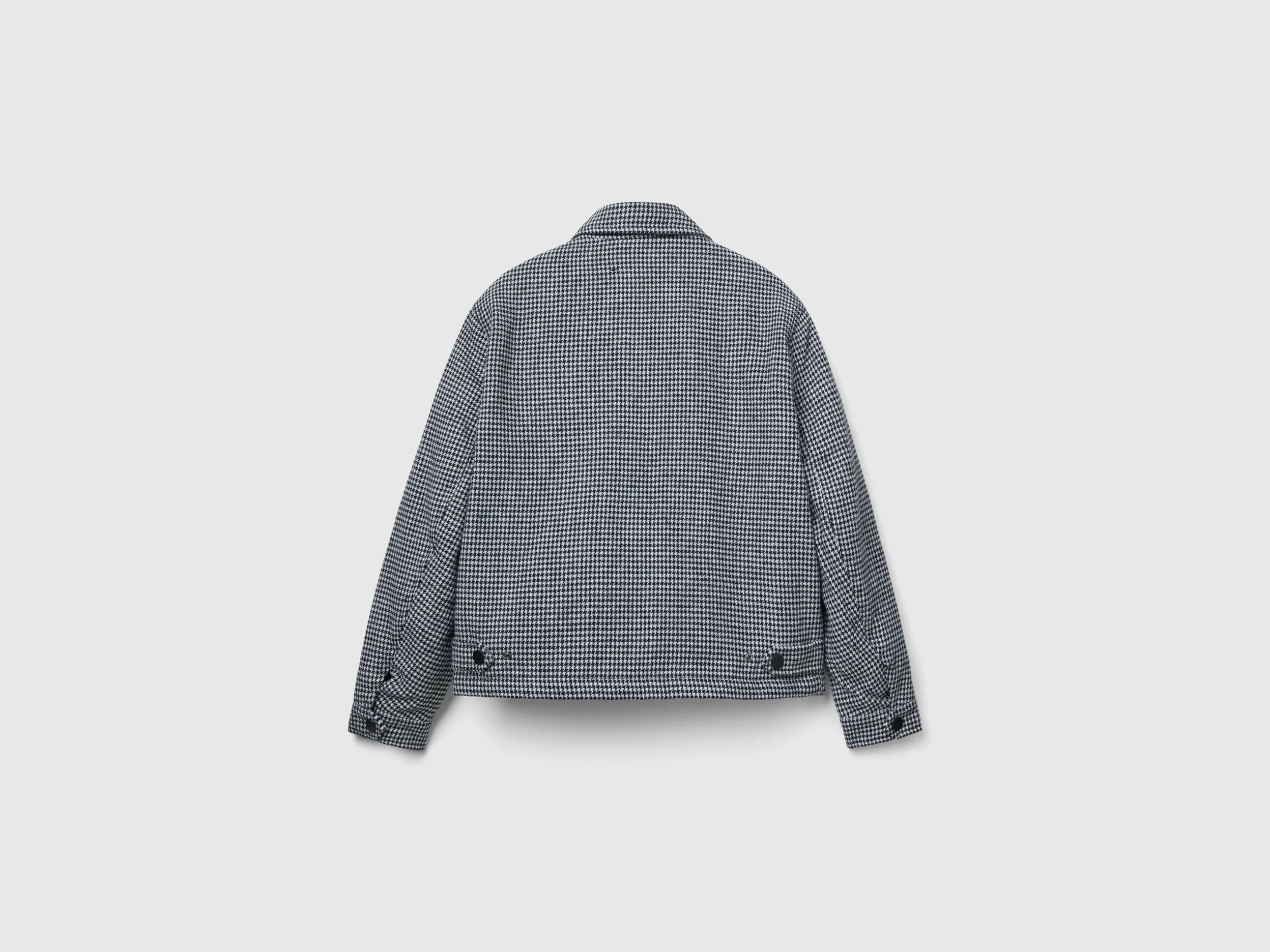 Relaxed Fit Button Down Printed Shacket