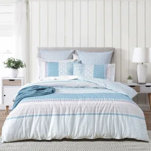 Renee Taylor 300 TC Cotton Reversible Quilt Cover Sets - Margot