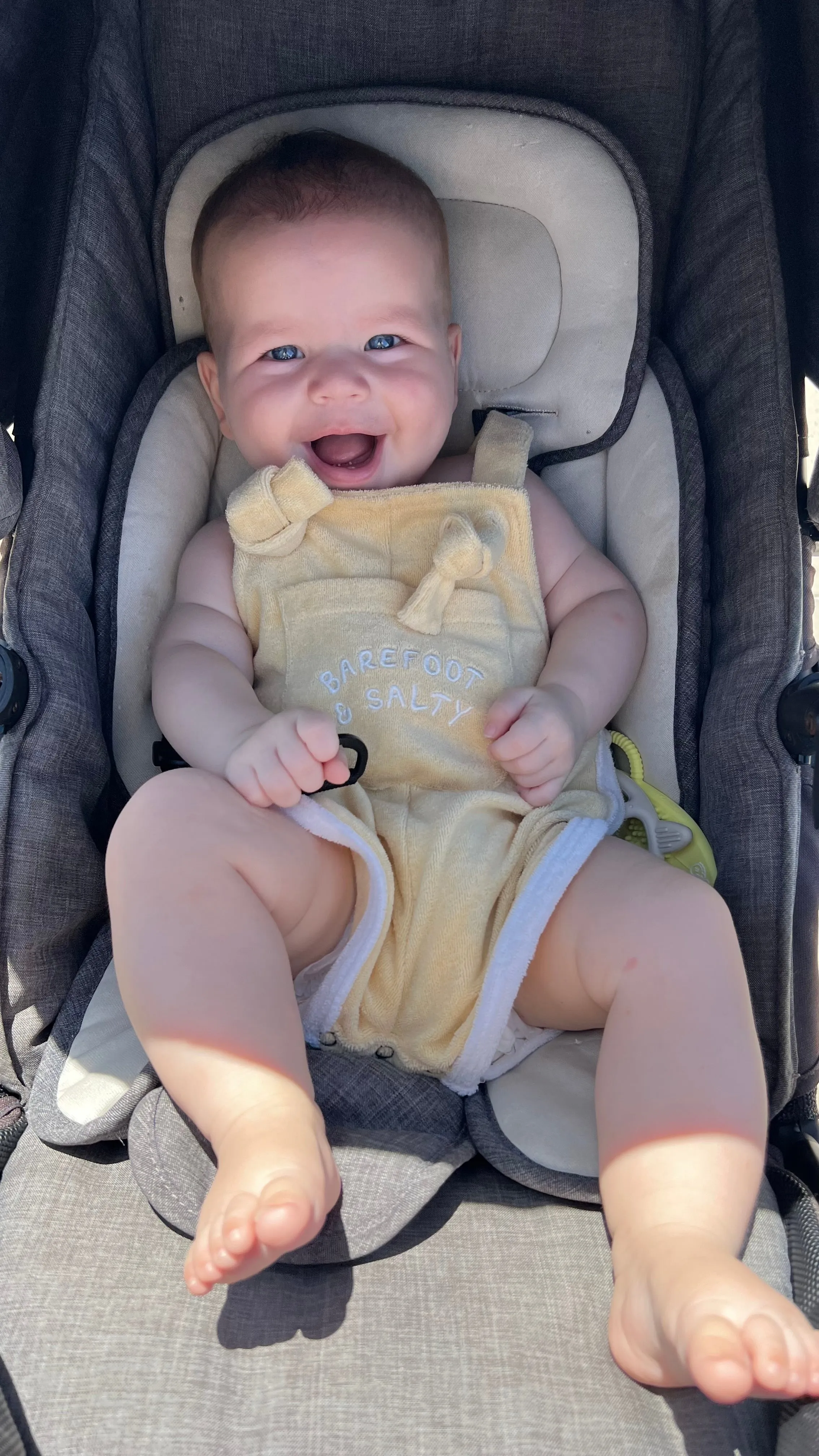 Retro terry overalls