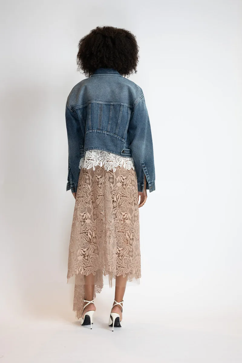 Rinsed Indigo Denim Jacket