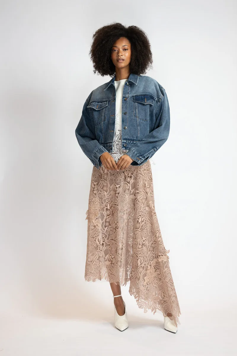 Rinsed Indigo Denim Jacket
