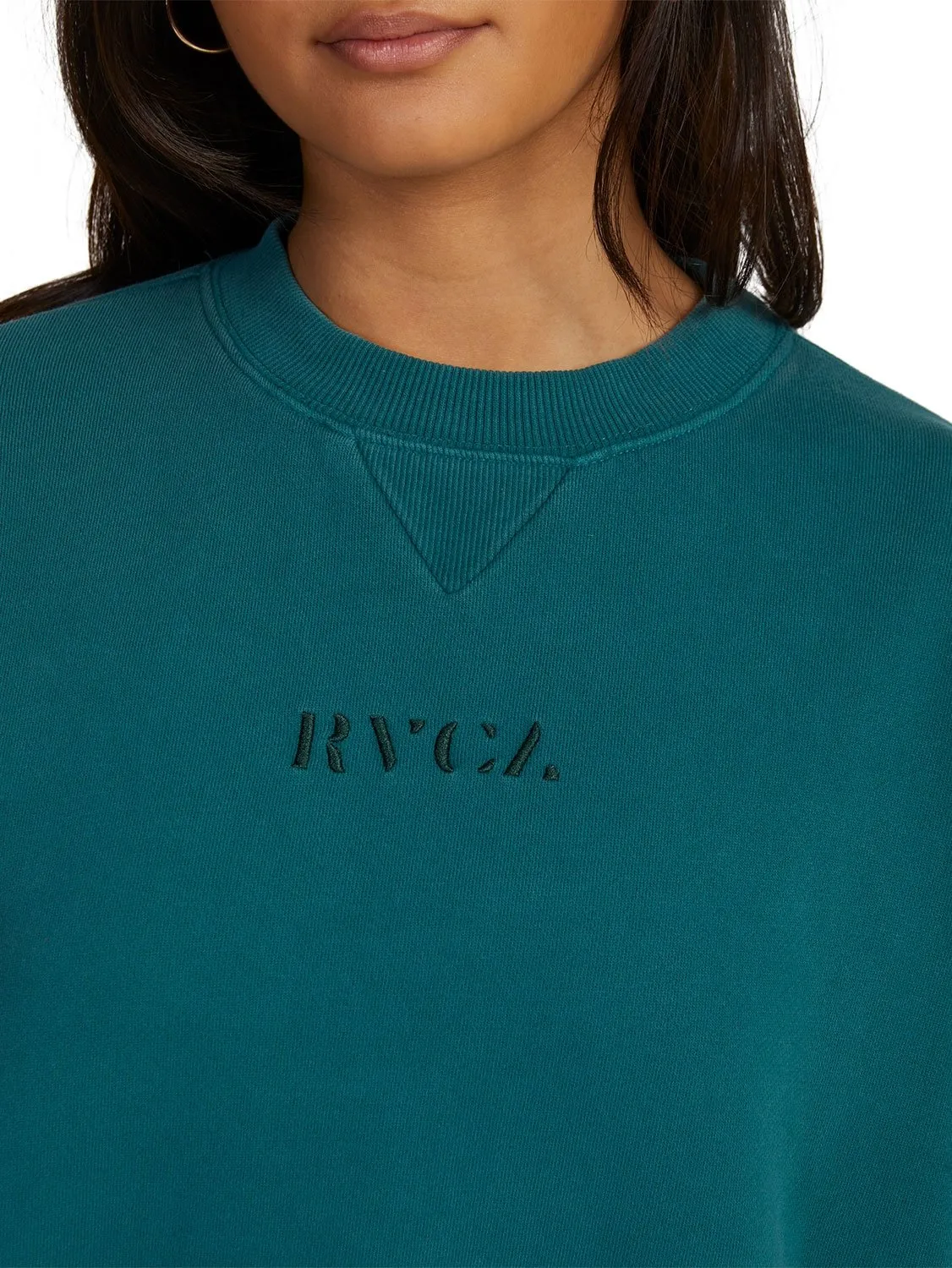RVCA Ladies Pocket Crew