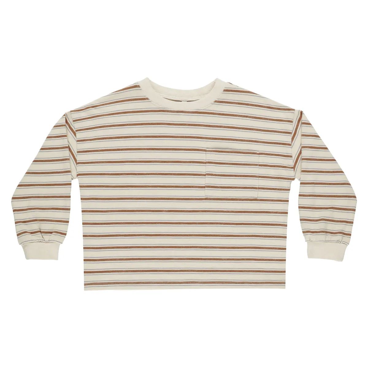 Saddle Stripe Long Sleeve Tee