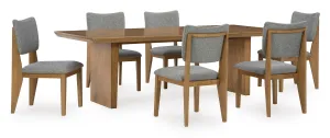 Sherry Extension Table & 6 Side Chairs