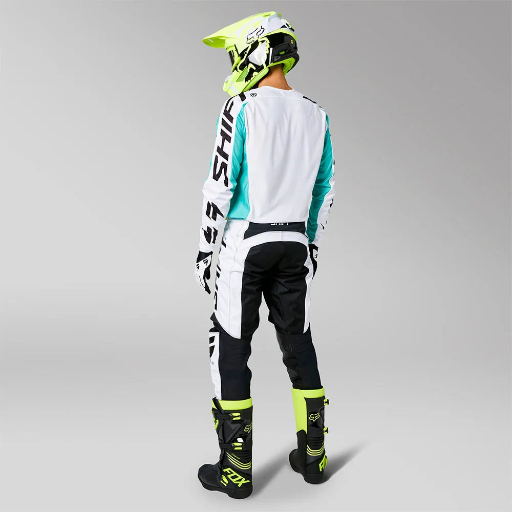 SHIFT WHITE LABEL FADE JERSEY [WHITE/GREEN]
