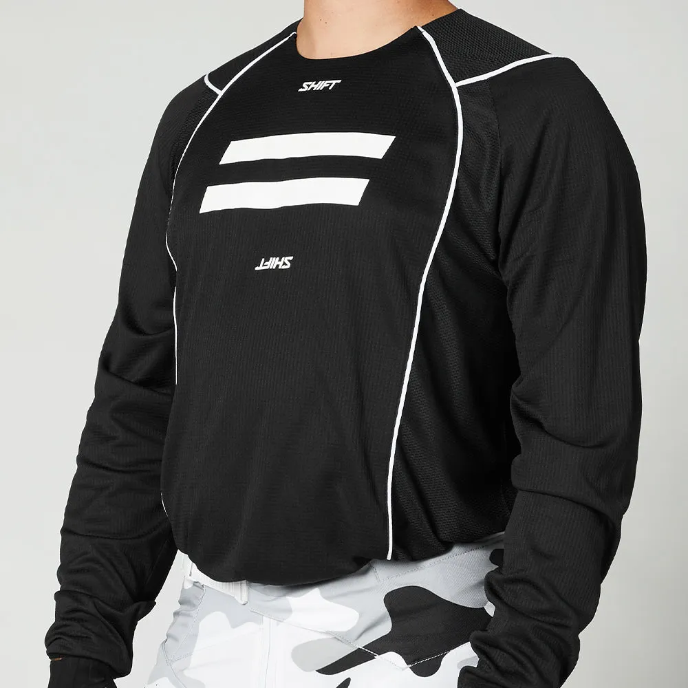 SHIFT WHITE LABEL G.I. FRO JERSEY [BLACK]