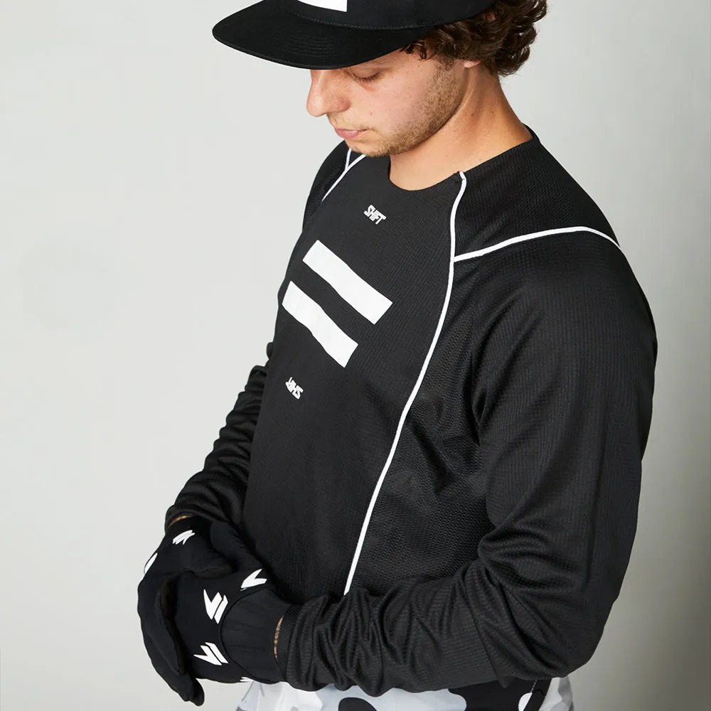 SHIFT WHITE LABEL G.I. FRO JERSEY [BLACK]
