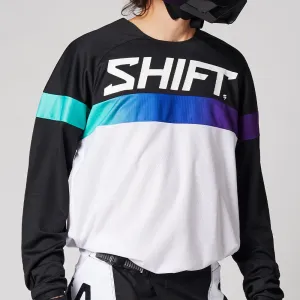 SHIFT WHITE LABEL ULTRA JERSEY [WHITE/ULTRAVIOLET]