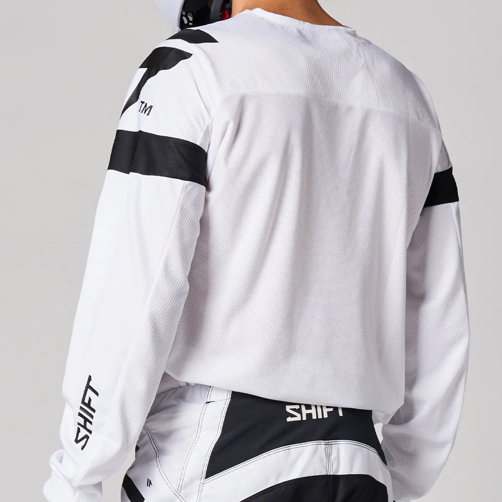 SHIFT WHITE LABEL VOID JERSEY [WHITE/BLACK]