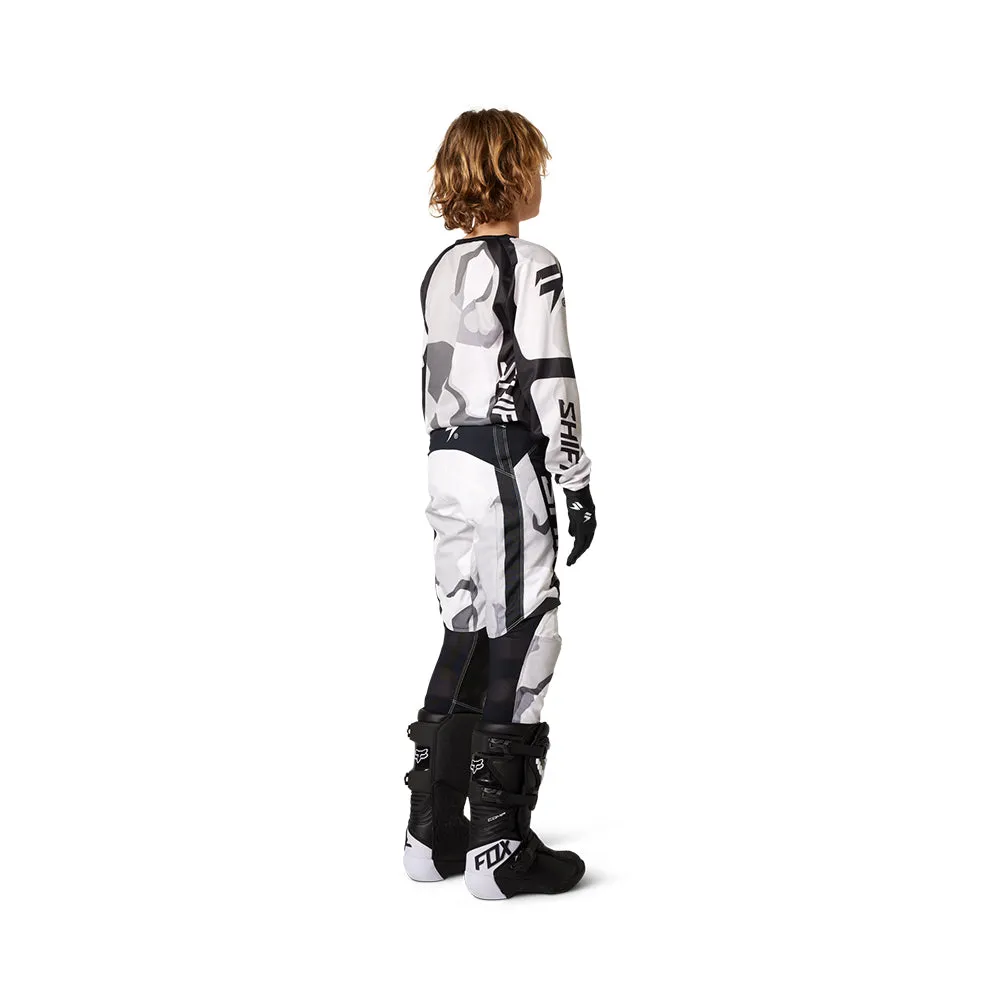 SHIFT YOUTH WHITE LABEL JERSEY POSN CAMO [WHITE CAMO]