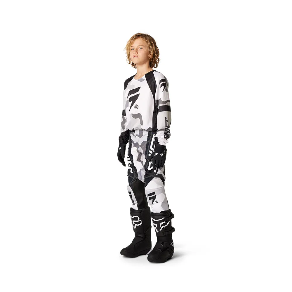 SHIFT YOUTH WHITE LABEL JERSEY POSN CAMO [WHITE CAMO]