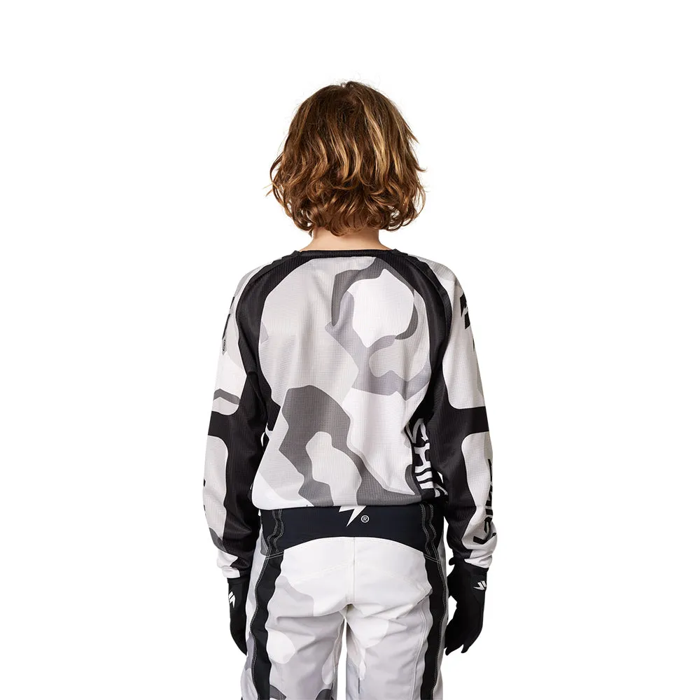 SHIFT YOUTH WHITE LABEL JERSEY POSN CAMO [WHITE CAMO]