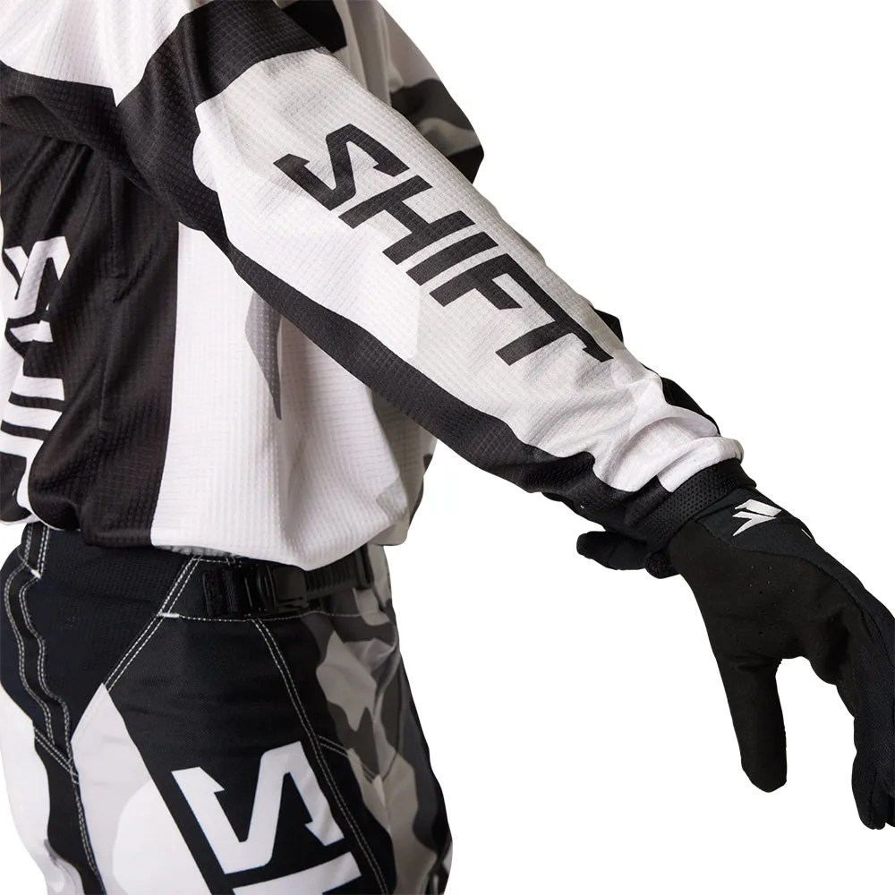 SHIFT YOUTH WHITE LABEL JERSEY POSN CAMO [WHITE CAMO]