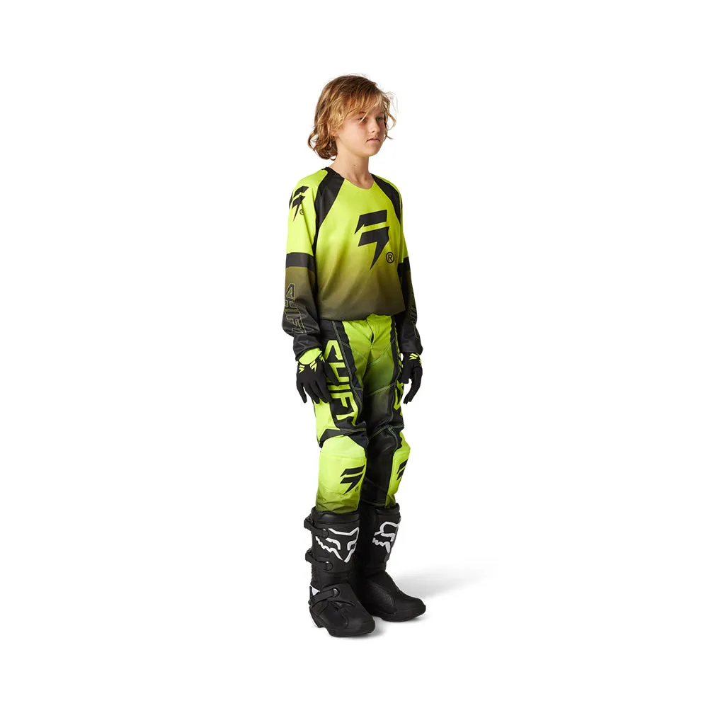 SHIFT YOUTH WHITE LABEL JERSEY POSN [FLO YELLOW]