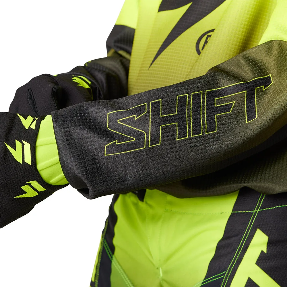 SHIFT YOUTH WHITE LABEL JERSEY POSN [FLO YELLOW]