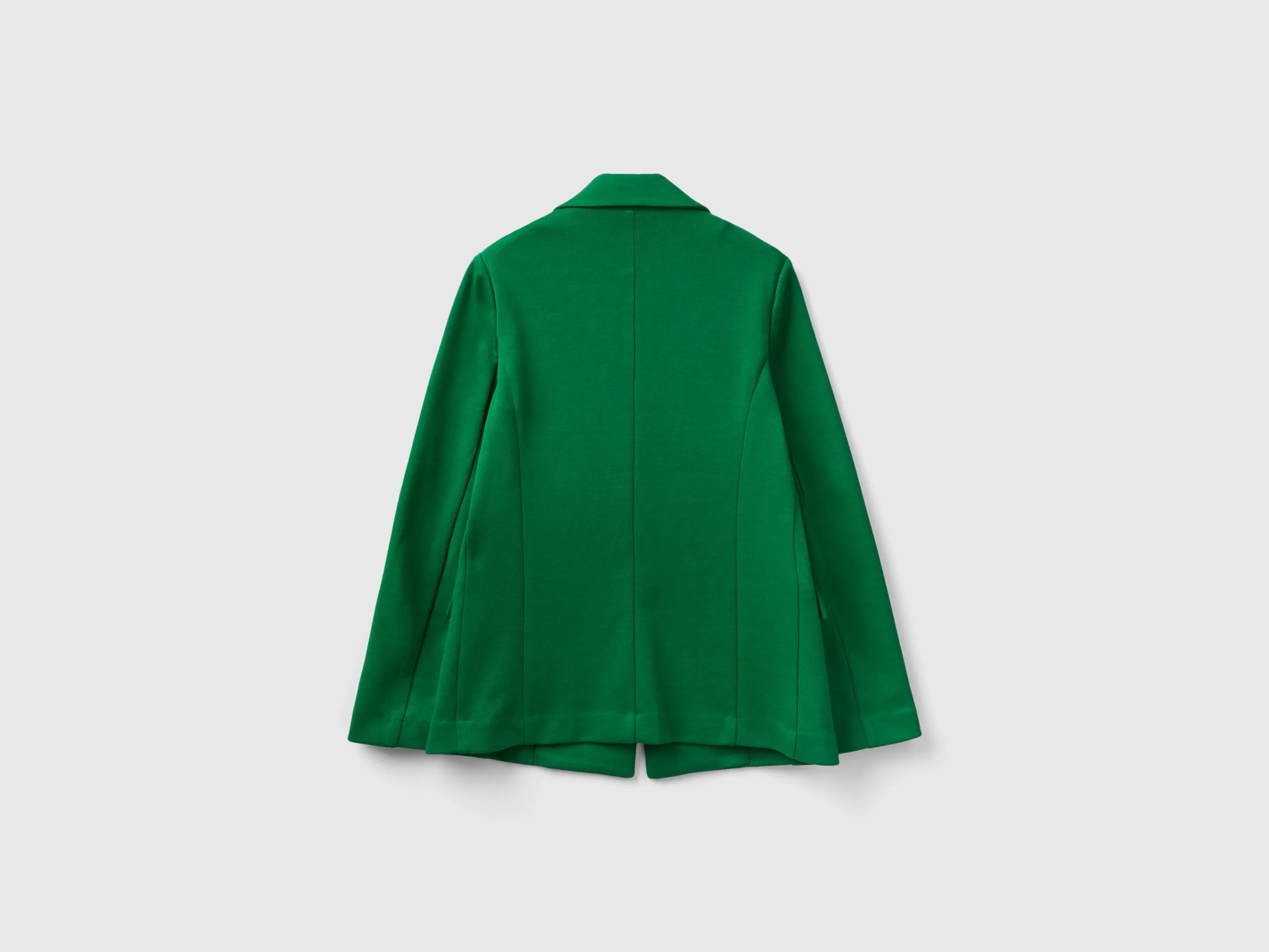 Slim Fit Button Down Solid Blazer