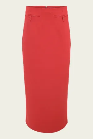 Smith Skirt in Rouge