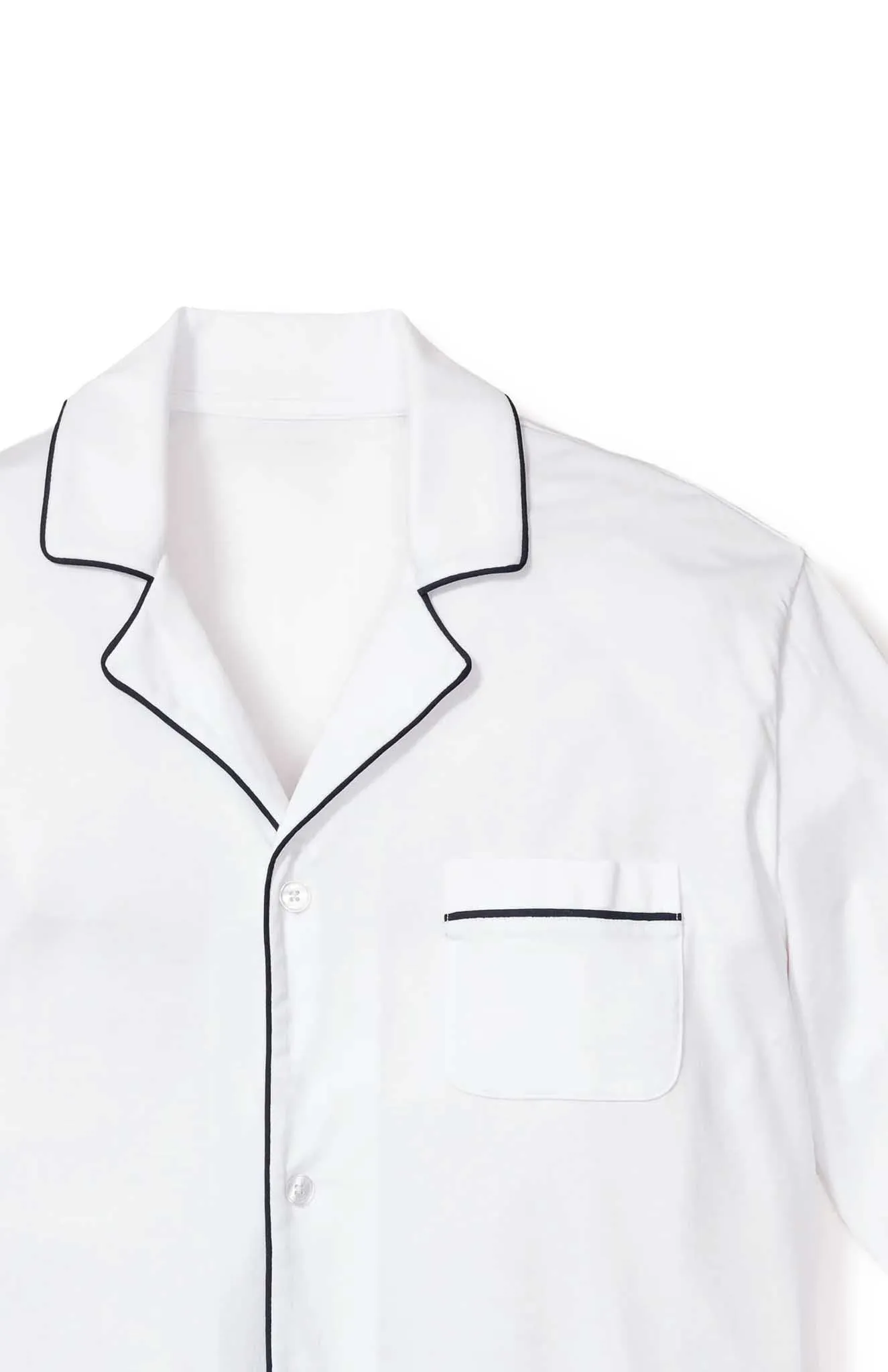 Sofa Safari | White Loungewear Set with Black Details | 100% Cotton